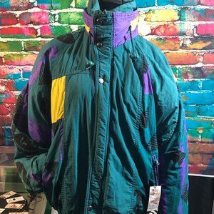 90s Windbreaker Men's Ski Coat